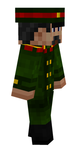 Black skin: body, right side render