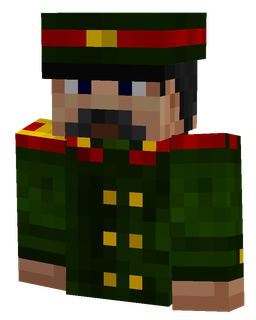 Black skin: bust render