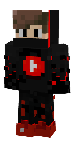 Black skin: body, front render
