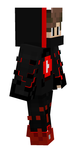 Black skin: body, right side render