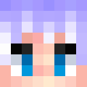 Blue skin: face render