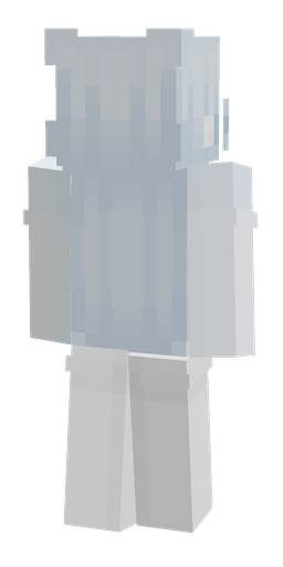 Blue skin: body, back render