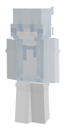Blue skin: body, front render