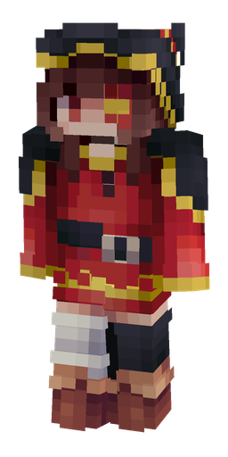 Black skin: body, front render