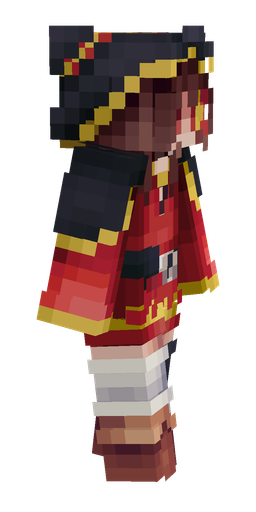 Black skin: body, right side render