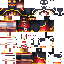 Black skin: raw texture render