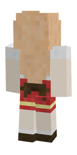 Classic skin: body, back render
