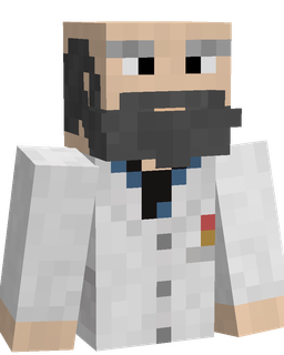 Black skin: bust render