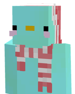 Blue skin: bust render