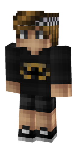 Black skin: body, front render