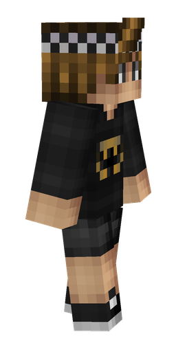 Black skin: body, right side render