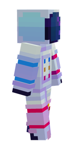 Blue skin: body, right side render