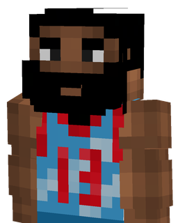 Black skin: bust render
