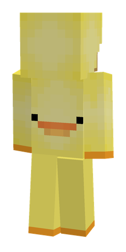 Orange skin: body, back render