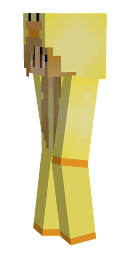 Orange skin: body, left side render