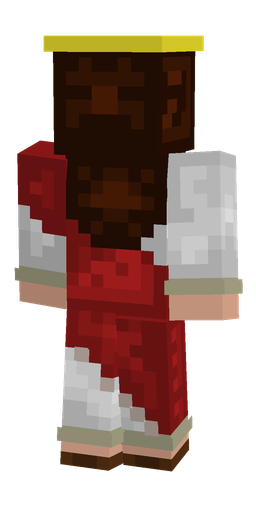Black skin: body, back render