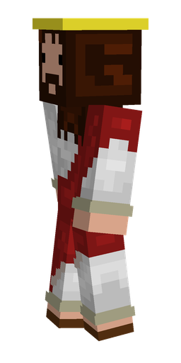 Black skin: body, left side render