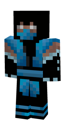 Black skin: body, front render