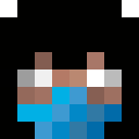 Black skin: face render