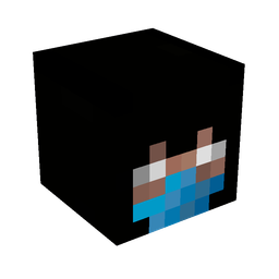 Black skin: head render