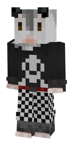 Black skin: body, front render