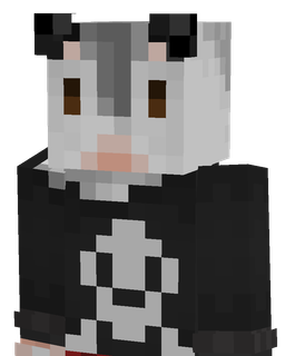 Black skin: bust render