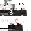 Black skin: raw texture render