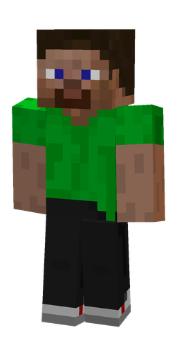 Black skin: body, front render