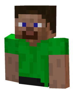 Black skin: bust render