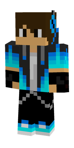 Black skin: body, front render