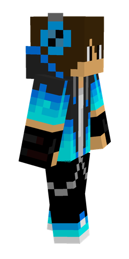 Black skin: body, right side render