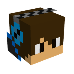 Black skin: head render
