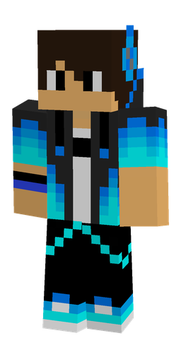 Black skin: body, front render