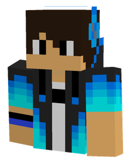 Black skin: bust render