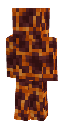 Orange skin: body, back render
