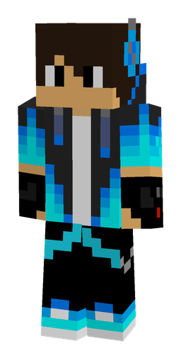 Black skin: body, front render