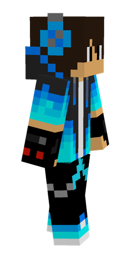 Black skin: body, right side render