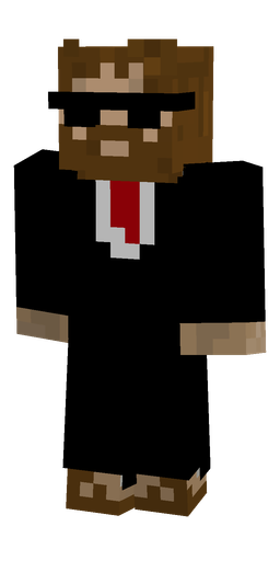 Black skin: body, front render
