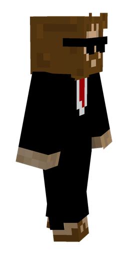 Black skin: body, right side render