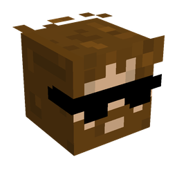 Black skin: head render