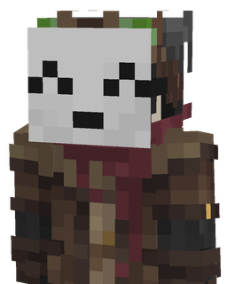 Black skin: bust render