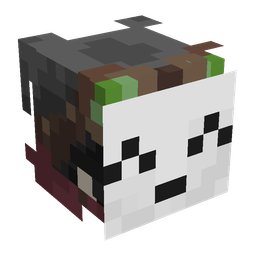 Black skin: head render