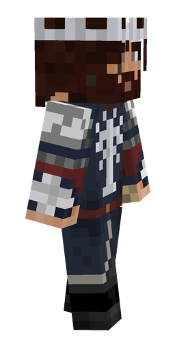 Black skin: body, right side render