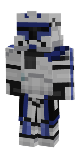 Black skin: body, front render