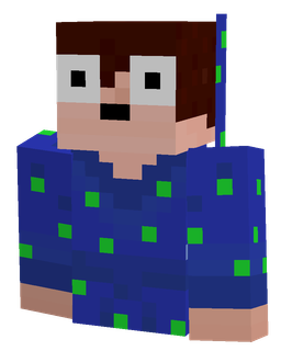 Blue skin: bust render