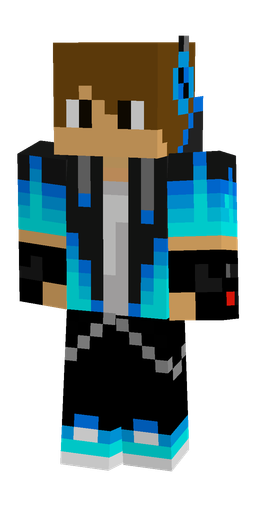 Black skin: body, front render