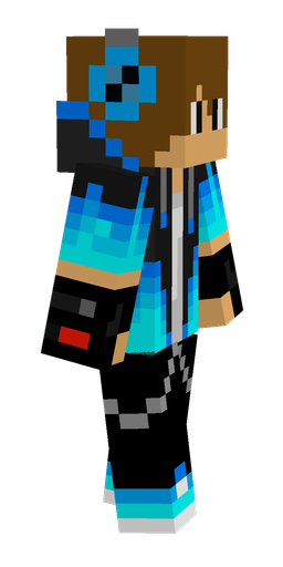 Black skin: body, right side render