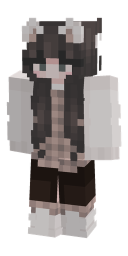 Black skin: body, front render