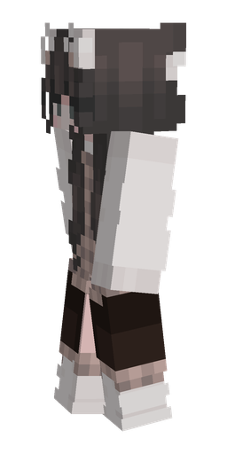 Black skin: body, left side render