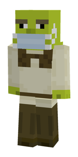 Green skin: body, front render